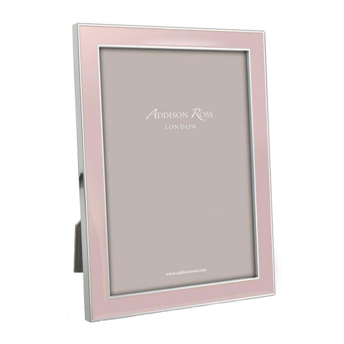 Addison Ross Light Pink Enamel Picture Frame, 5x7