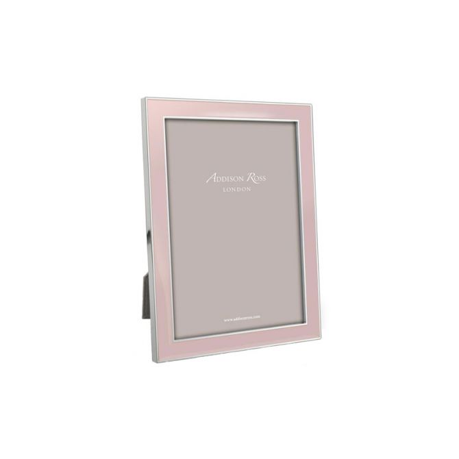 Addison Ross Light Pink Enamel Picture Frame, 4x6