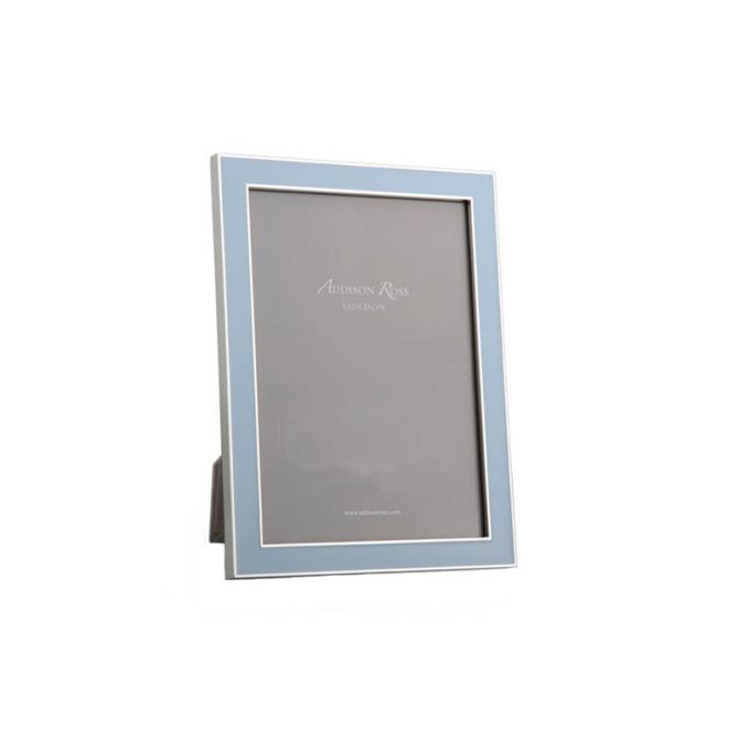 Addison Ross Powder Blue Enamel Picture Frame, 4x6