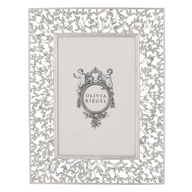 Olivia Riegel Isadora Silver Pewter Frame, 4x6 | RT2261-N | Borsheims