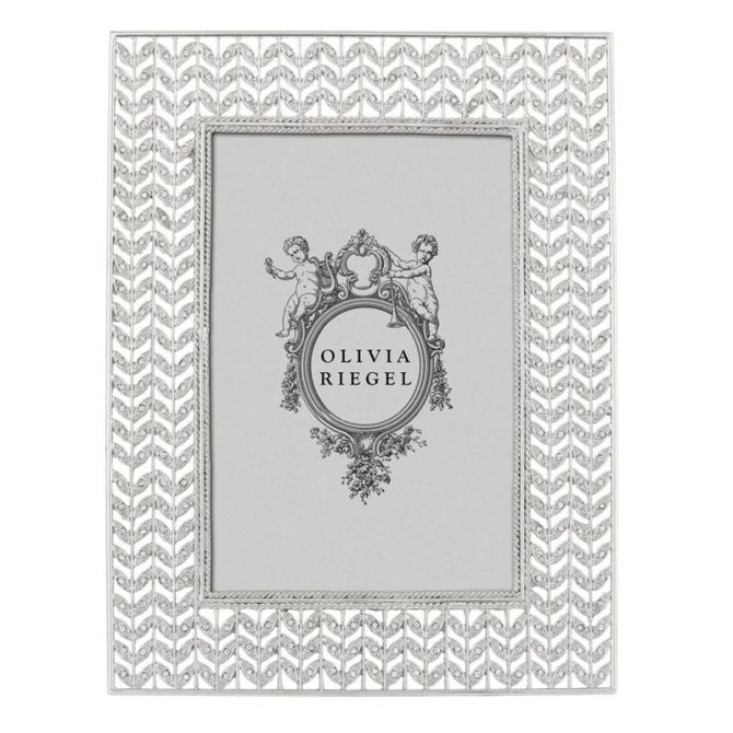 Olivia Riegel Stanton Silver Pewter Frame, 4x6