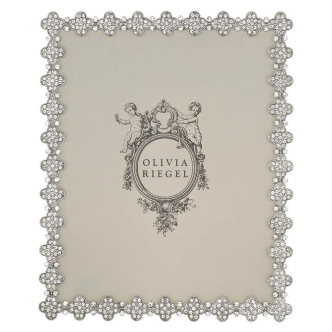 Olivia Riegel Pave Clover Frame, 8x10