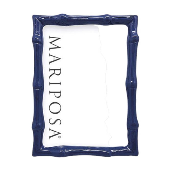 Mariposa Bamboo Blue Frame, 5x7