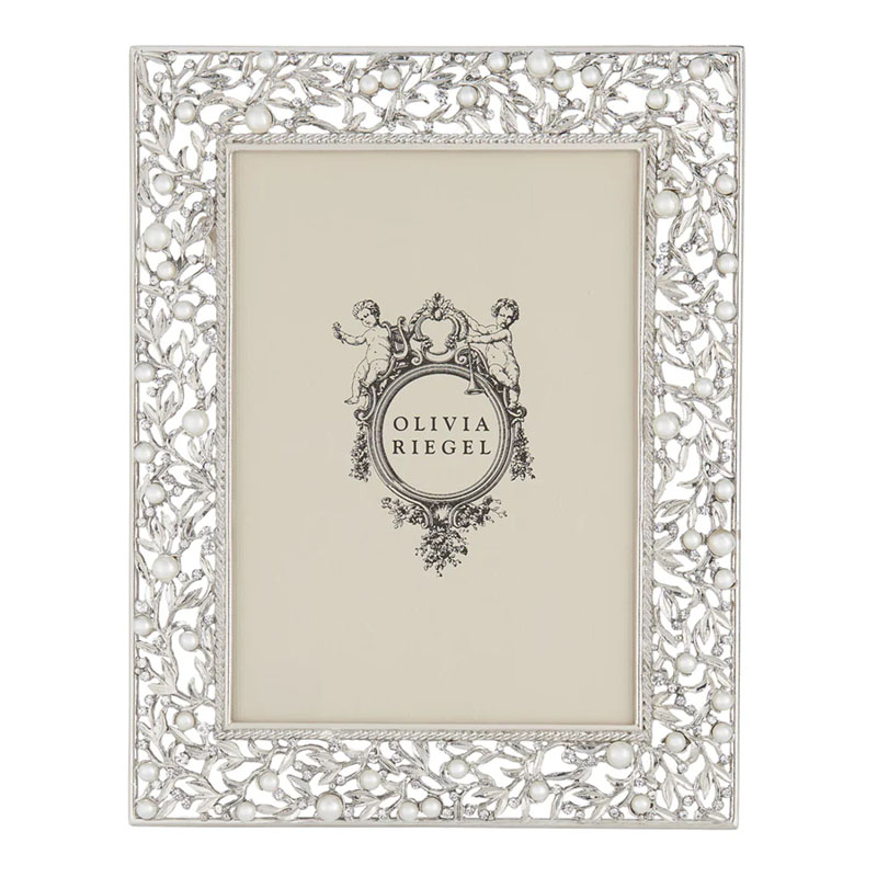 Olivia Riegel Eleanor Silver Pewter Frame, 5x7 | RT4511 | Borsheims