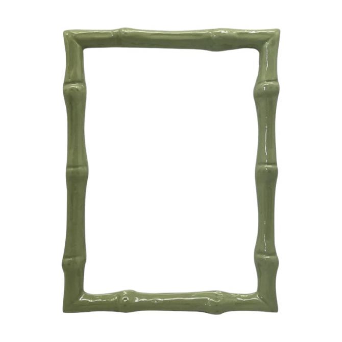 Mariposa Bamboo Green Frame, 5x7