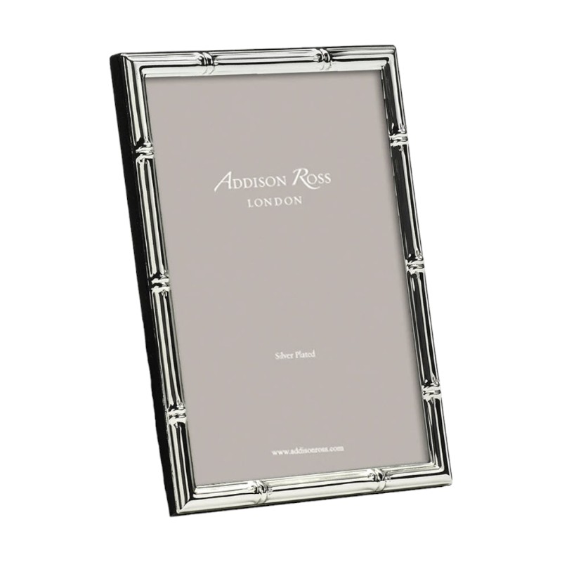 Addison Ross Bamboo Silver Plated Photo Frame, 8x10 | FR0608 | Borsheims