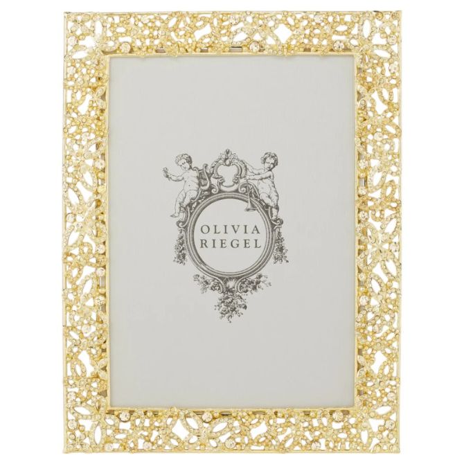 Olivia Riegel Papillon with Jonquil Crystals Frame, 5x7