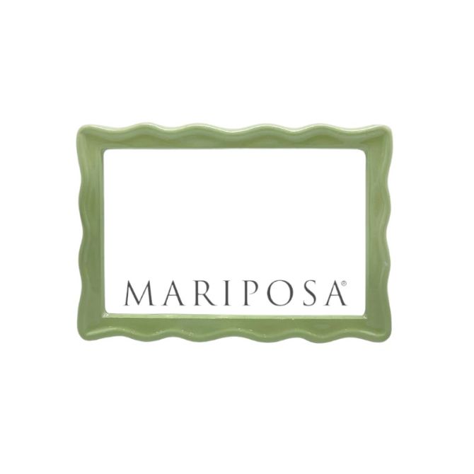 Mariposa Wavy 4X6 Frame, Green