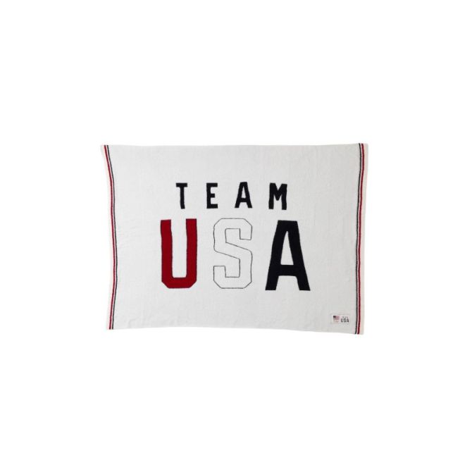 Barefoot Dreams Cozychic Team USA Throw