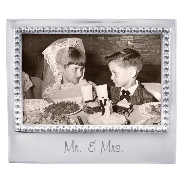 Mariposa Mr. & Mrs. Statement Frame, 4x6