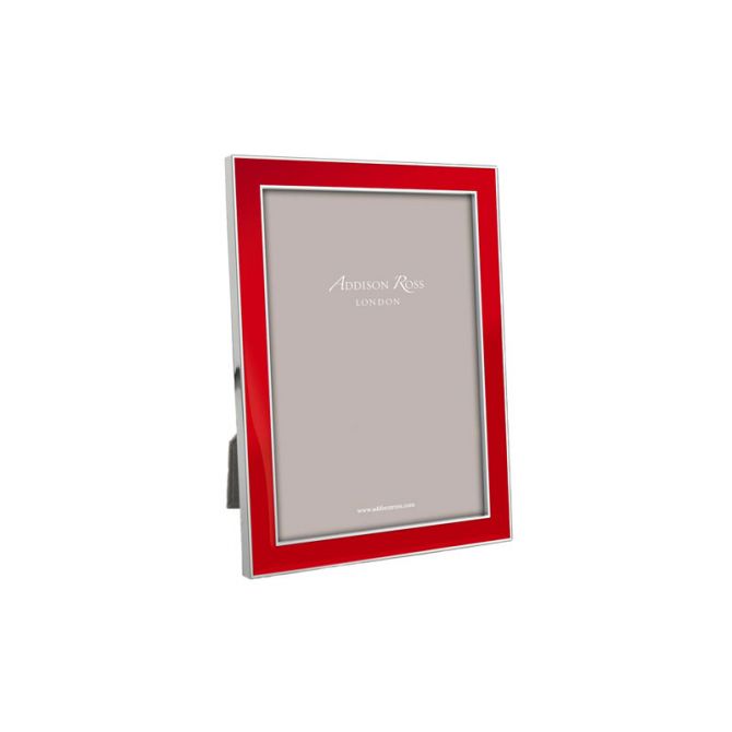 Addison Ross Red Enamel Picture Frame, 4x6