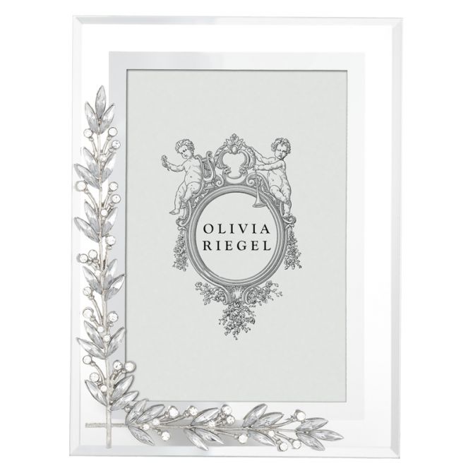 Olivia Riegel Laurel Frame, Silver 4x6