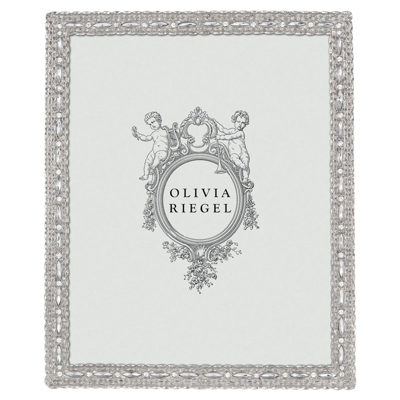 Olivia Riegel Cameron Frame, Silver 8x10 | RT2777 | Borsheims