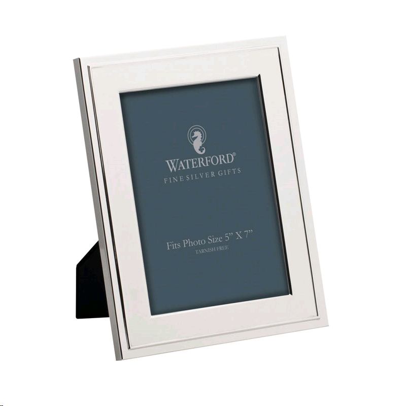 Waterford Classic Photo Frame In Silver, 5x7 