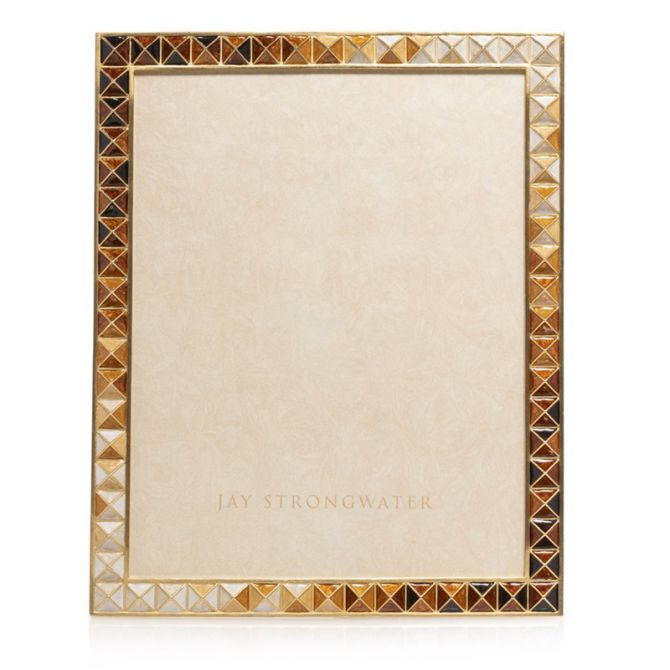 Jay Strongwater Vertex Pyramid Frame, 8" x 10"