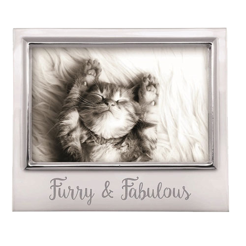 Mariposa Furry & Fabulous Signature Frame. 4x6