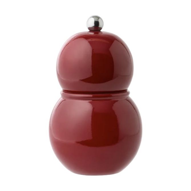 Addison Ross Chubbie Salt and Pepper Grinder, Cherry Red