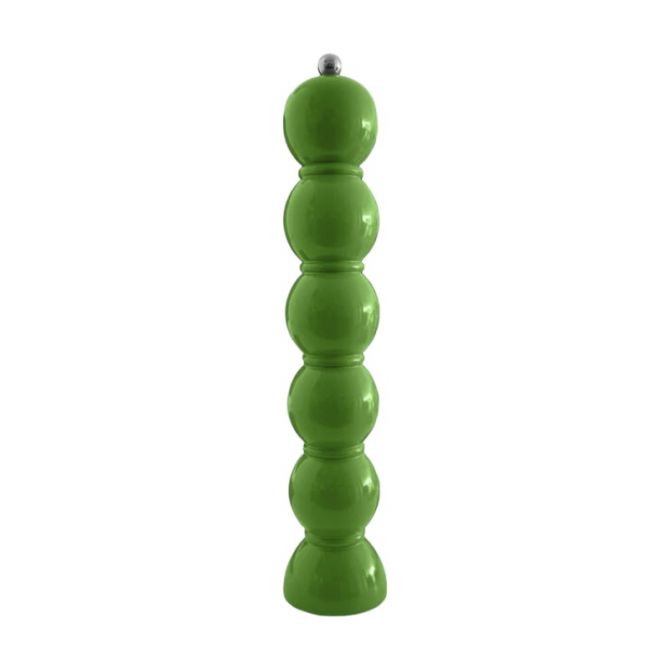 Addison Ross Grande Salt and Pepper Grinder, Leaf Green