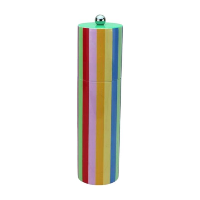 Addison Ross Column Salt or Pepper Mill, Multicolored Stripe