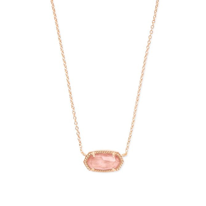 Elisa rose sale gold pendant necklace