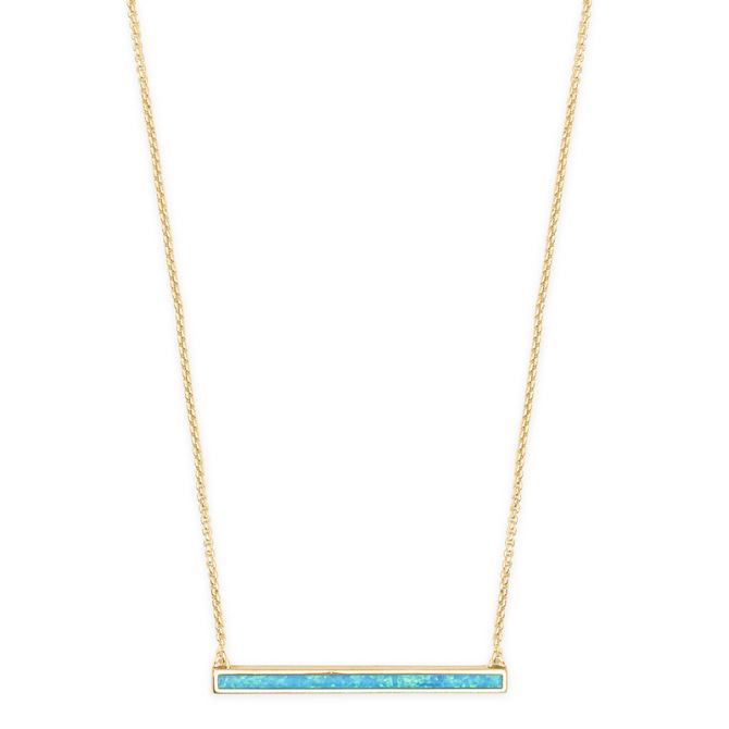 Kendra scott store opal bar necklace