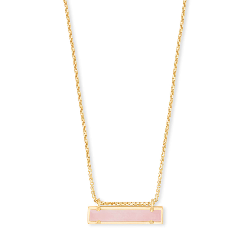 leanor gold pendant necklace