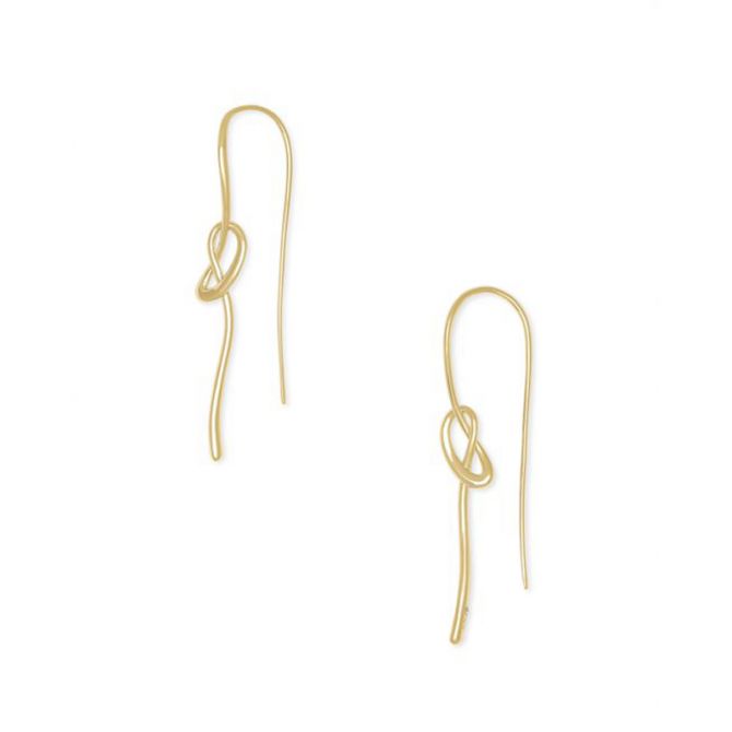 Kendra Scott Myles Threader Earrings in Gold Tone