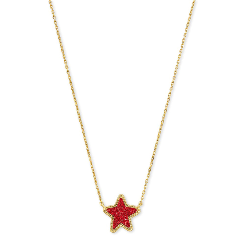 Jae Star Silver Pendant Necklace in Ivory Mother-of-Pearl