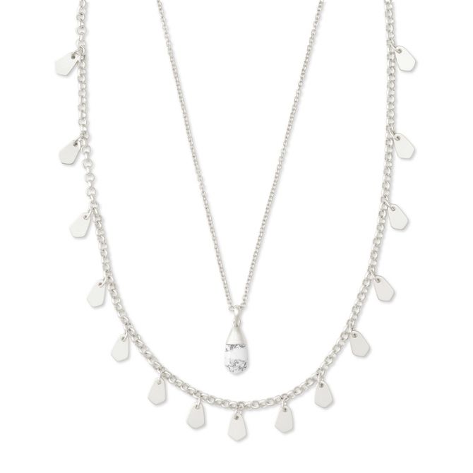 Kendra scott white store howlite necklace