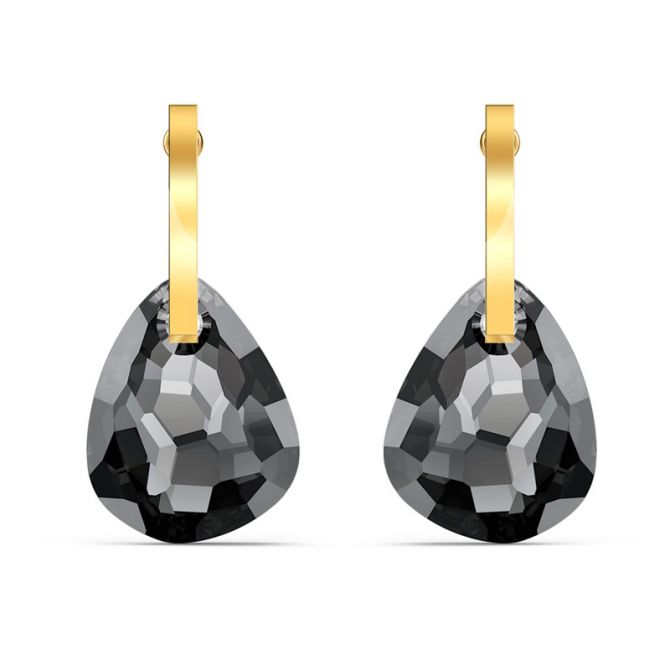 Swarovski hot sale grey earrings