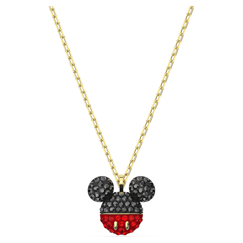 Swarovski Mickey Pendant, Black And Gold Tone | 5559176 | Borsheims