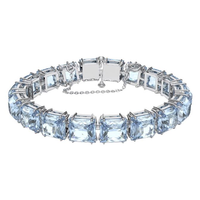 Swarovski Millenia Square Cut Bracelet, Blue