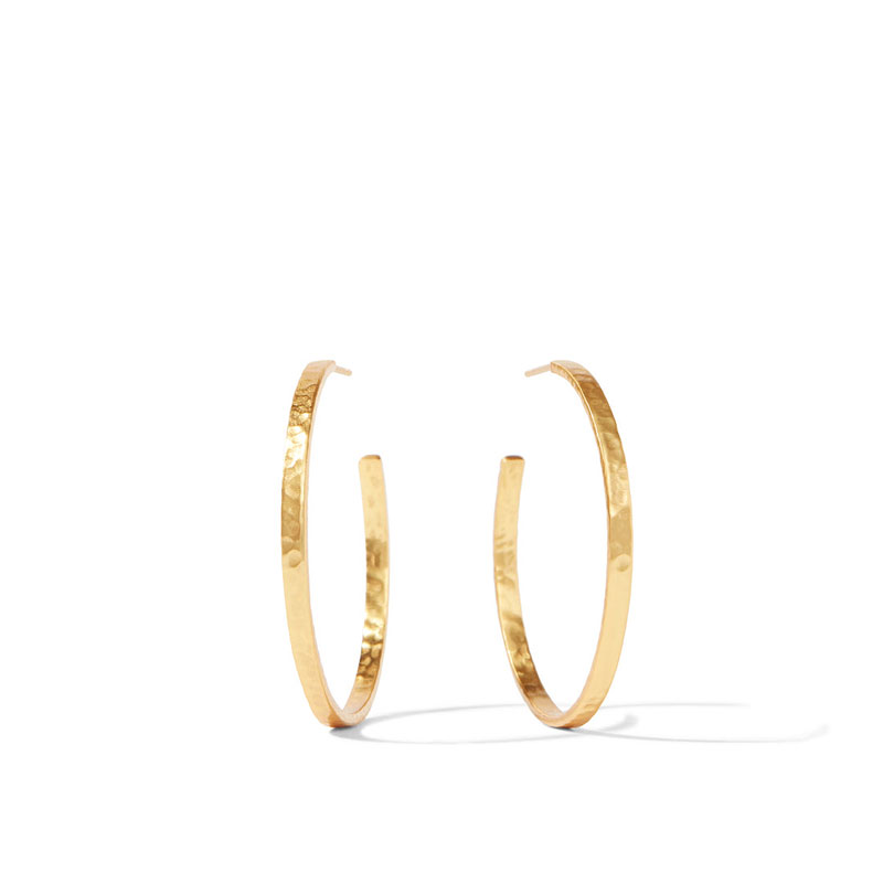 Julie Vos Crescent Medium Hoop Earrings | HP019G-M | Borsheims