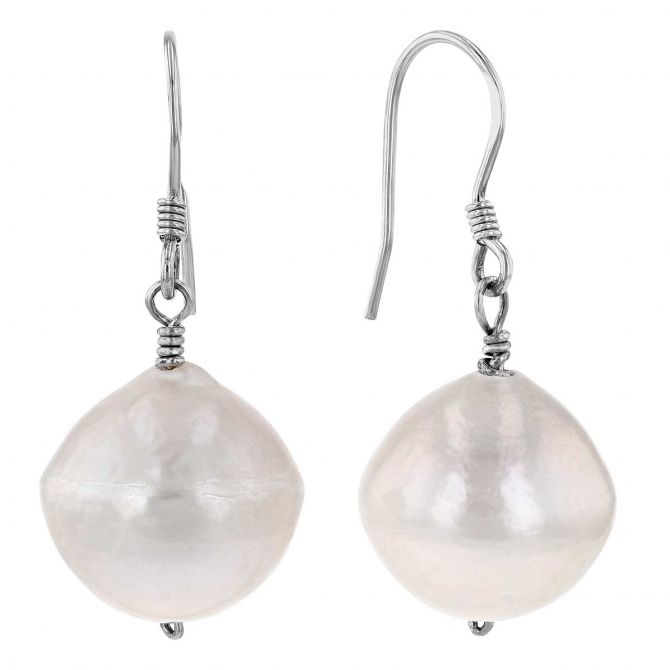 Pearly Girls Fireball Pearl Earrings