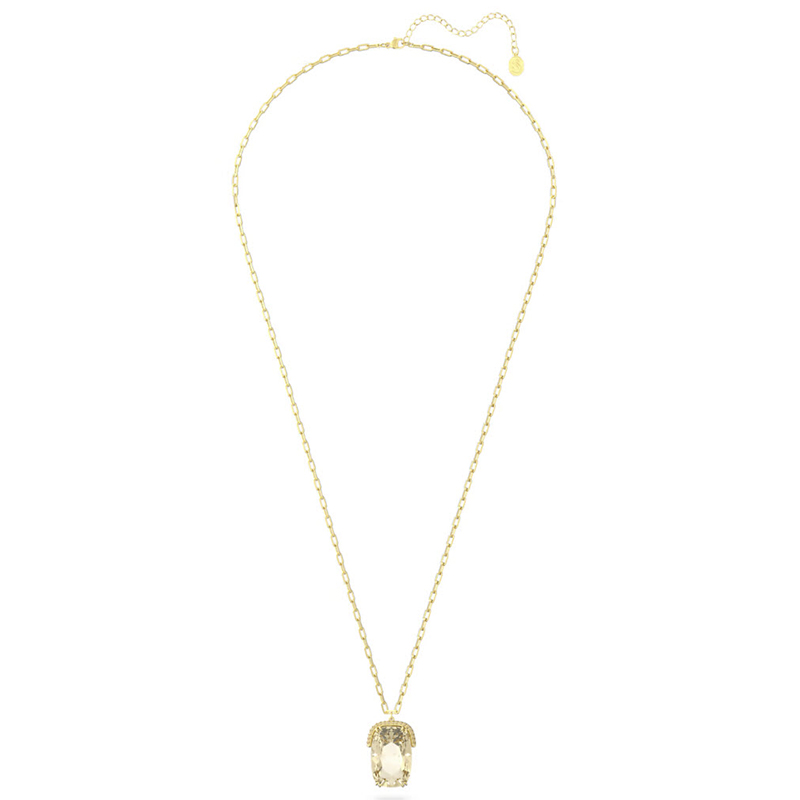 Swarovski Oversized Crystal Harmonia Pendant, Gold Tone Plated ...