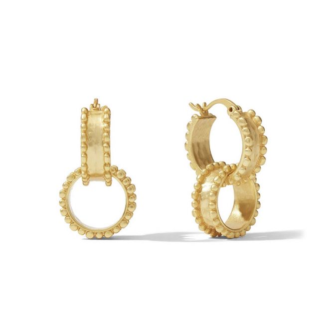 Julie Vos Marbella 2 in 1 Earrings