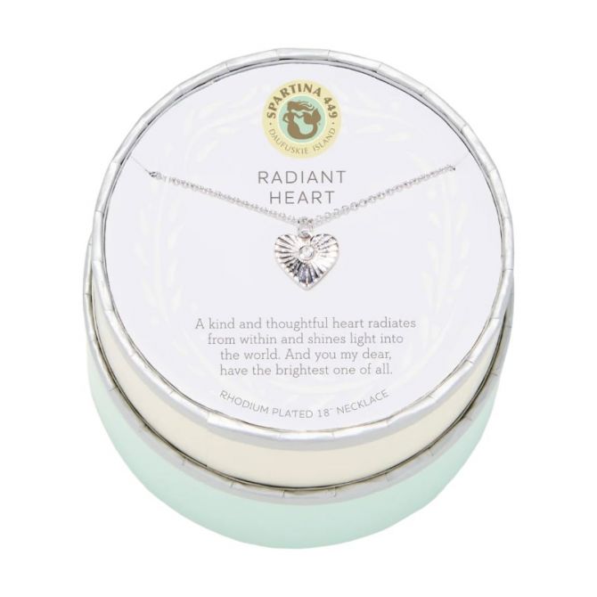 Spartina 449 Sea La Vie Necklace, Radiant Heart