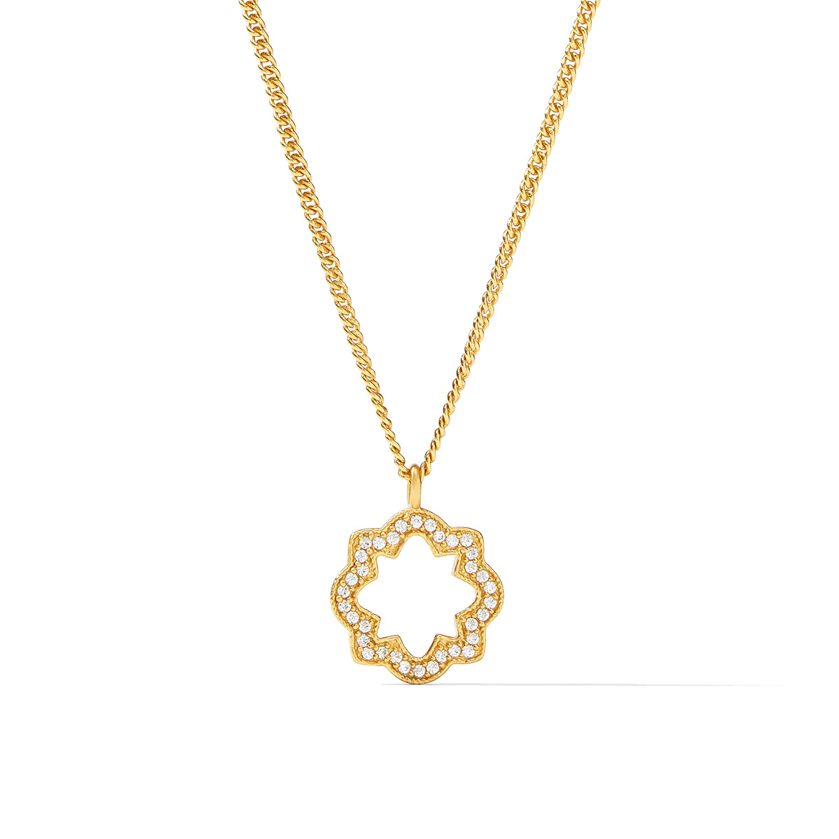 Julie Vos Odette Solitaire Necklace | N423GCZ00 | Borsheims