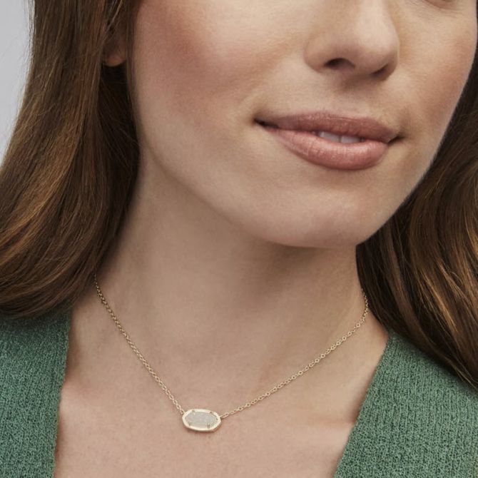 Kendra Scott Iridescent orders Drusy Elisa Necklace