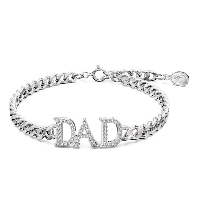 Amazon.com: SWAROVSKI Father's Day - Dad bracelet: Clothing, Shoes & Jewelry