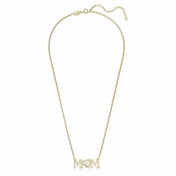 SWAROVSKI STILLA NECKLACE, RED COLOR, YELLOW GOLD PLATED 5648750 – Diamonds  N Diamonds