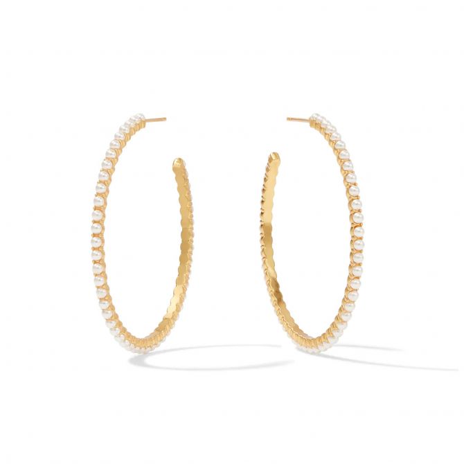 Julie Vos Juliet Hoop Earrings, Large