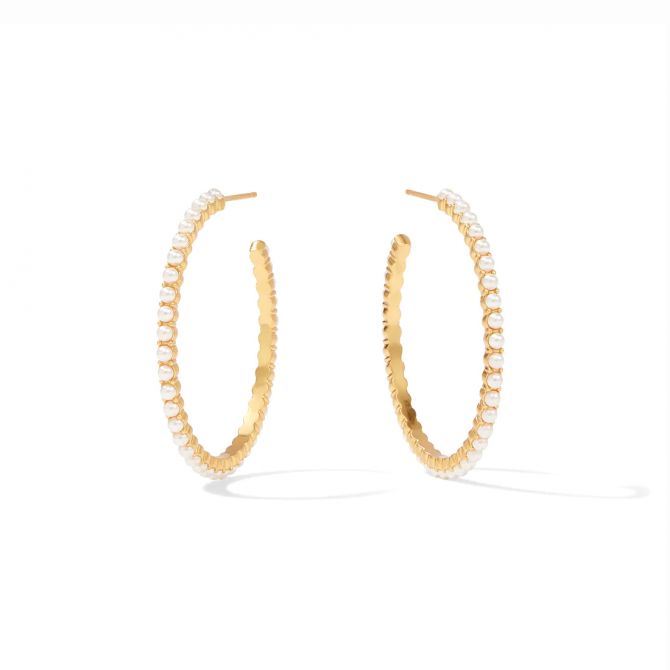 Julie Vos Juliet Hoop Earrings, Medium