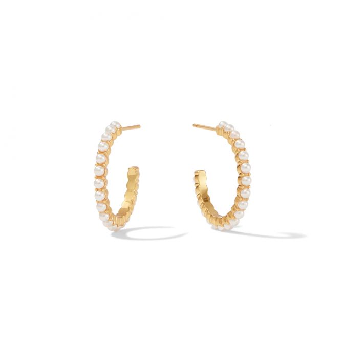 Julie Vos Juliet Hoop Earrings, Small