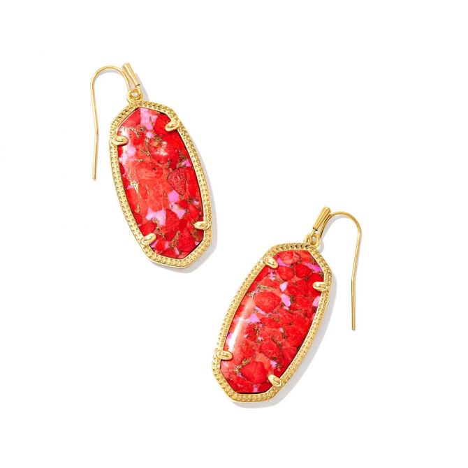 Kendra scott burgundy on sale earrings