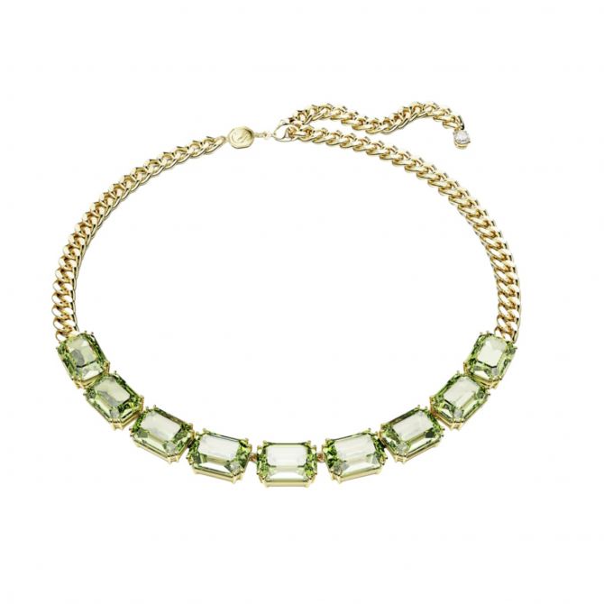 Swarovski Oz green popular Necklace