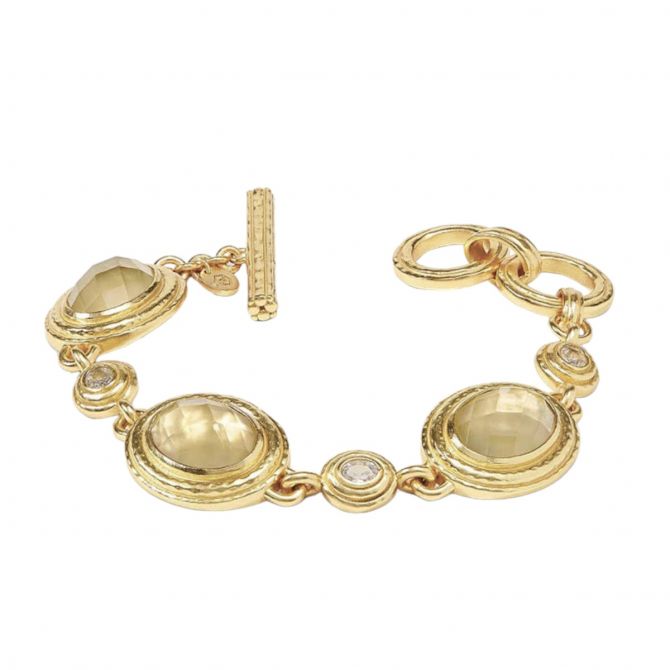 Julie Vos Tudor Stone Bracelet, Iridescent Champagne