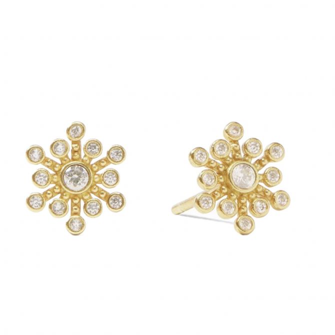 Julie Vos Noel Star Stud Earrings