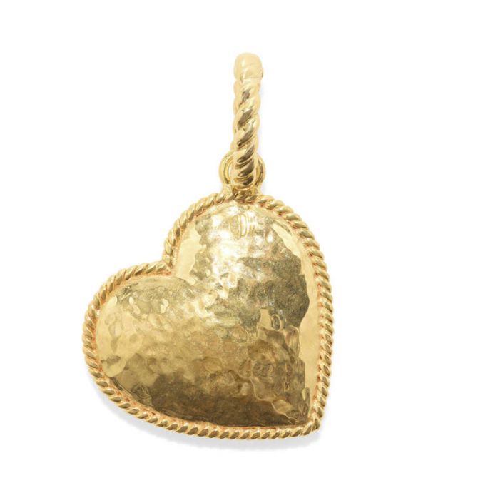 Capucine De Wulf Love Pendant, Yellow Gold Plate