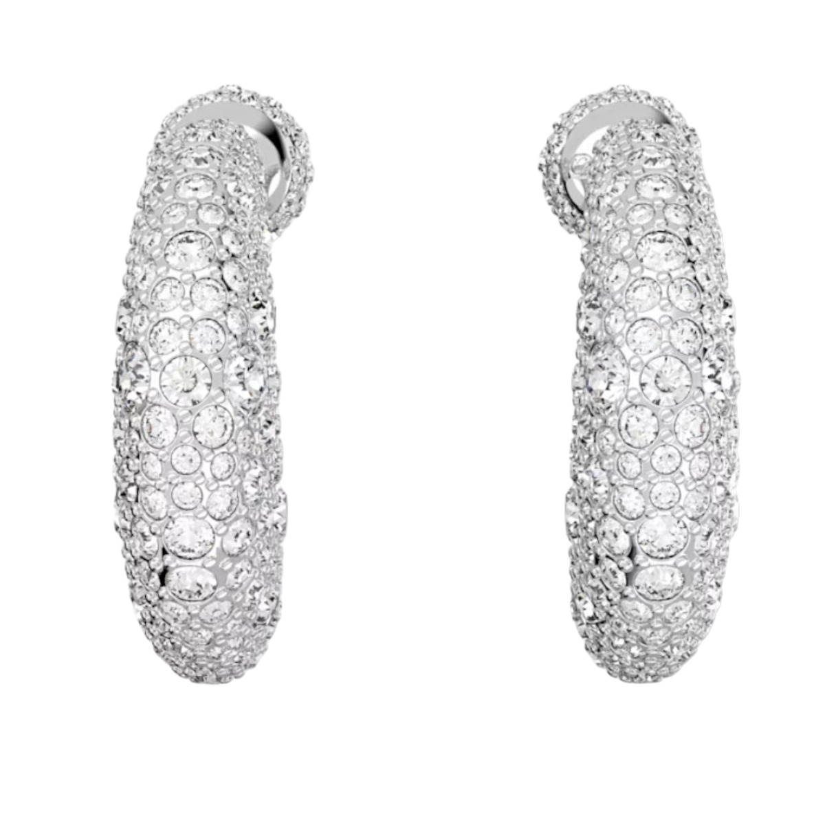 Swarovski half hot sale moon earrings